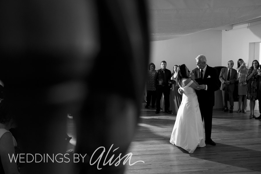 pittsburgh-center-for-the-arts-wedding-reception-29 Father daughter dance at Pittsburgh Center for the Arts